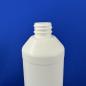 Preview: 500 ml Flasche D, PE, weiß, rund, 38g (ab 0,32/Stück inkl. Versand)